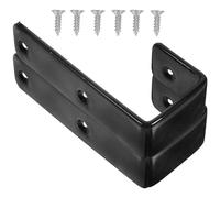 Tofficu Set 1 Pezzo di Ganci per Scala a Castello in Ferro e Plastica, Accessorio per Letto a Castello Staffe Resistenti, Facile da Montare, Adatto a Camere da Letto e Uso Quotidiano