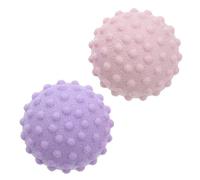 Tofficu Set 2 Palline Massaggianti in Silicone 49mm per Trigger Point, Massaggiatore Piedi e Muscoli, Palla Terapeutica Antistress per Yoga, Fitness e Riabilitazione, Compatte e Portatili