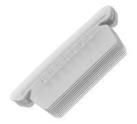 Tofficu Set 30 Linguette Piccole per Cartelle Sospese in Pvc Trasparente, Inserti Staccabili per Etichette Nomi, Divisori Pratici per Classificazione File e Forniture Ufficio