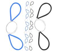 Tofficu Set da 10 Pezzi Filo per Tagliare Argilla Ceramica con Manico Ergonomico, Tronchesi per Modellismo Fango, Utensili per Tornio da Vasaio e Scultura Artigianale, Portatile per Studi