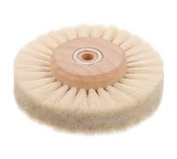 Tofficu Spazzola con Nucleo in Legno per Levigatura e Rimozione Ruggine Spazzola Rotante Multi-Filo per Pulizia Fessure e Lucidatura Pietre Adatta Uso Domestico e Industriale