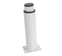Tofficu Staffa Per Mobile Tv Hardware Sostituzione Delle Gambe Del Letto Piedini Livellatori Per Mobili Gambe Della Panca Regolabili Gamba Di Supporto Del Tavolo Acciaio Al Carbonio Bianca