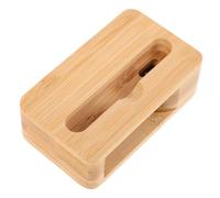 Tofficu Supporto Amplificatore per Smartphone in Legno Compatto e Stand Multifunzione per Audio Potenziato Compatibile con Modelli e