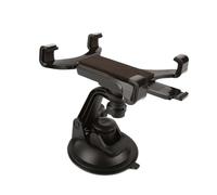 Tofficu Supporto Tablet Pc Auto Rotante 360° Per Navigatore e Portatablet, Accessori Auto Per Viaggio, Compatibile 7-10 Pollici, Nero, Ergonomico Per Sedili Posteriori