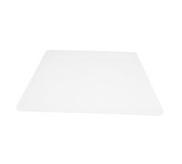 Tofficu Tappetino Mouse Acrilico Antiscivolo Bianco Pad Scrivania Minimalista per Ufficio Resistente Strappi e Deformazioni Superficie Liscia per Controllo