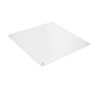 Tofficu Tappetino per Mouse e Angoli Arrotondati Superficie Dura in Vetro Temperato Design Elegante e Trasparente e Raffreddamento Estivo per Ufficio