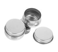 Tofficu Tazza Coppa della Tavolozza Distributore Pentola a Clip Tazze di Vernice Spruzzatore di Olio Paletta in Acciaio Tazze di Lavaggio a Penna da Disegno Silver Riutilizzabile