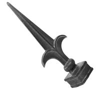 Tofficu Terminali per Recinzioni in Ferro Antiruggine Cappelli per Ringhiere Domestiche Set da 30 Pezzi per Recinzioni Prato e Giardino Esterno in Metallo