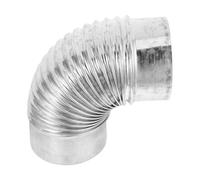 Tofficu Tubo Per Canna Fumaria in Acciaio Inossidabile Gomito Tubo Per Stufa Accessori Per Fornelli Da Campeggio Per Condotto Di Scarico Per Fornelli s