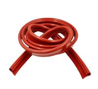 TOFIMA 1 Metri/pz Tipo P Ad Alta Temperatura Porta Finestra Guarnizione in Gomma Siliconica Guarnizione Guarnizione Guarnizione Forno Parti (Color : K1-6 X 10 X 25 MM, Size : P)