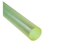 TOFIMA-Foglio, 1 pz Barra Tonda in Poliuretano Solido Diametro 15-90mm Gomma Alta Elastica PU Macchine edili Ammortizzante Asta bastoni (Size : Diameter 35mm, Color : Length 24cm)