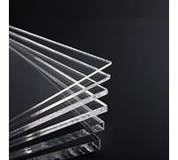 TOFIMA-FOGLIO, 1 PZ Foglio di PVC Trasparente 100x100mm /200*200mm/210x297mm Piastra in PVC Tavola di Plastica Alta Foglio di Plastica Dura Lastra Sottile for Cornice Materiale FAI DA TE ( Size : 210x