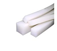 TOFIMA Guarnizione di Tenuta ad Alta Temperatura antiolio Striscia di Gomma siliconica 1M 4/5/6/8/10/15 / 20mm (Size : 10 x 10mm)