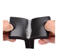 TOFIMA Striscia di Tenuta in Spugna autoadesiva in Gomma 2M/10M Larghezza 10-30mm Spessore 2-20mm Adesivo su Un Lato Eva Schiuma Nera Guarnizione anticollisione (Size : 5mm x 20mm x 10m)