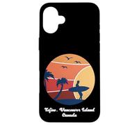 Tofino Vancouver Island Canada Surf Vintage Surfer Beach Custodia per iPhone 16 Plus