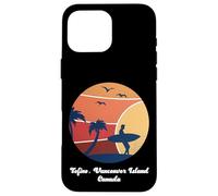 Tofino Vancouver Island Canada Surf Vintage Surfer Beach Custodia per iPhone 16 Pro Max