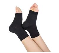 TOFLY Calzini per Fascite Plantare, Calzini a Compressione, 1 Paio, Medical Classe II 20 - 30 mmHg Compressione Maniche per Uomini e Donne, Supporto per Arco, Piedi e Caviglie, Allevia il, Nero XXL