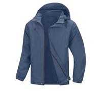 TOFOTL Abbigliamento da Lavoro Uomo Invernale Militari E Pile Giacca Invernale Impermeabile Casual Pioggia Halloween Impermeabile Moto der Verde Copri Halloween Giubbotto Nero Uomo 3Blu 3XL