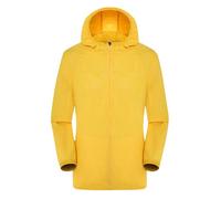 TOFOTL Abbigliamento Montagna Antipioggia, Felpa Impermeabile Primavera Coat Giubbotto Uomo Autunnale Giacca da Caccia per Invernale Tattico, da Giubbotto Pelle Uomo Giacca A-Giallo M