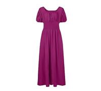 TOFOTL Abito Cerimonia Donna Gotico Costume Di Vestito Halloween Donna Abito Medievale Da Dante Horror Di Regina Christmas Carnevale Economici Carnevale Signore Catwoman Costume 91-Rosa Shock L