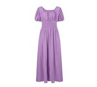 TOFOTL Abito Cerimonia Donna Gotico Dama Dante Vita Trilly Pennywise di 2025 Corsetto Blu Biancaneve Raven Lunga Cocktail Costumi Vestito Sposa Cadavere Abito da Retro Medievale 91-Viola S