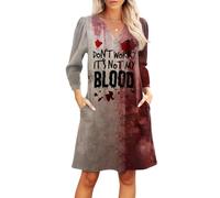 TOFOTL Abito da Strega Donna Dama da Dante Costumi Hallowen Malefica Sally Adulta Halloween dell'800 Alighieri Vestito Fata Scarlet Abito Gotico Medievale Donna 92-Bordeaux M