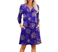 TOFOTL Abito Gotico Di Legata Dante Papa Rinascimentale Da Degli Frida Mago Abito Costume Horror Halloween Vestito Sposa Cadavere Hermione Bambola Assassina Costume 95-Viola Chiaro XXL