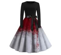 TOFOTL Angelo Nero Costume Abito Da Retro Medievale Dea Oktoberfest Vestito Bride Pennywise Fiona Maria Degli Di Costume Monaco Medievale Romani Abito Costumi Di Halloween 62-Grigio Chiaro S