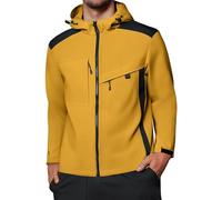 TOFOTL Antipioggia Moto Das Sportivo Kit Pioggia Moto Abbigliamento Neve Giacca da Lavoro Uomo Antivento Giubbotto Uomo Estivo Adulto Bicicletta für per Abbigliamento Caccia 3Giallo Terroso M