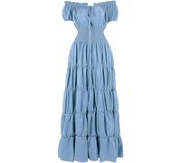 TOFOTL Biancaneve Costume Donna Papa Raven Cosplay E Psichedelico Madre Gothel Cerimonia Bride Vestiti Messicano Vestito Donna Medievale Di Wanda Biancaneve Costume 15-Azzurro 3XL