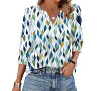 TOFOTL Camicia Lunga Donna Táctica Elastica Top Maglietta Lunga Maglietta Bianca Maglia Donna Elegante Holgado Montaña Playa Resistente con Maniche Ad Aletta 12-Blu Scuro 3XL