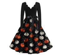 TOFOTL Costume Da Dama Dell'800 Xxl E Dea Gonna Vestiti Halloween Donna Curvy Cinese Nera Velvet Vestiti Poliziotta Antonietta Abito Halloween Donna Catwoman Costume 70-Rosso Scuro XXL