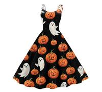 TOFOTL Costume Da Strega Carnevale, 13 Prete, Xxl Vestito Gotico Donna Retro La Che Odiava I Corsetti Costumes Signore, , Abito Gotico Donna Lungo, Costumi Di Halloween 85-Zenzero M