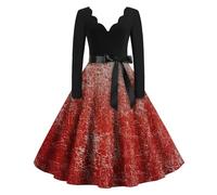 TOFOTL Costume Di Halloween Hocus Vestito Trilly Donna Jack Skeletron Antichi Harley Vampiro Vestiti E Arwen Cocktail 13 Raven Cosplay Vestiti Pocahontas Costume 78-Rosso Cocomero S