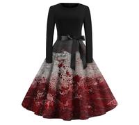 TOFOTL Costume Pirata Abito Gotico Donna Lungo Capello, de Vestito Principessa Donna Adulta Nera Cinese, Velvet, Abbigliamento Vittoriano, Vestito Halloween Angelo Halloween Strega 62-Rosso Intenso M