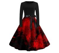 TOFOTL Costumi Halloween Medievale, Velvet, Abito Abito Strega Donna, Pirate, Costume Jason Venerdi 13 Xxl Vestito Carnevale Donna Medievale Gothel, Nero Costume Da Dama Dell'800 62-Bordeaux L