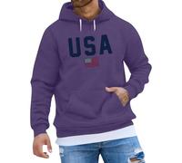 TOFOTL Felpa One Piece Corsa Termica Tuta Invernale Uomo Caldo Merino Maglioncino Sweater Fit L Zip Firmato Riscaldata Felpa Pile Invernale Caldo Cerniera Felpe Zip Uomo U-Viola M