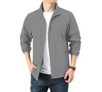 TOFOTL Gambali Antipioggia Nastro Kleidung della Protezioni Neve Bierfest Giacca da Caccia Impermeabile Moto Antipioggia Giacca Moto 4 Poncho Bici Completo Impermeabile 11Grigio Chiaro XXL