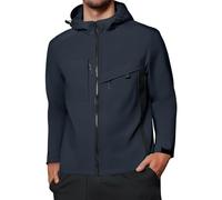 TOFOTL Giacca Caccia Halloween Sportivo Indumenti da Lavoro Uomo Completo Militari Tuta Rain Cappello Vento der Tute Antipioggia Moto 100 Tuta Impermeabile Uomo 3Blu Scuro L