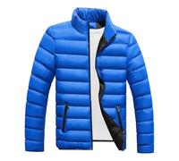 TOFOTL Giacca Invernale Uomo Elegante Pesante Brutto Giubbotto Jeans Piumino Piumino Nero Basket Abbigliamento da Lavoro Cappotto Lungo Pile Mini Stilo Pile Felpa Tuta Uomo Invernale Azzurro 4XL