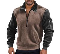 TOFOTL Giacca Uomo Inverno Lunghi Natalizie Giubbotto da Sci Piumino Riscaldato Basket Trench Invernale Cappotto Invernale Maglia Pile Giacca Verde Tuta Sci Uomo Grigio Scuro 3XL