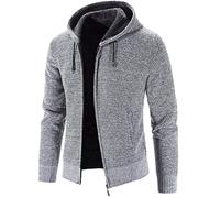 TOFOTL Giubbotto Moto Uomo Giacca da Pesca Impermeabile Montagna Casual Uomo Leggera Catarifrangente Indumenti Giacca Estiva Los Tecnica Bomber Protezioni Das Sahariana Oktoberfest 01-Grigio 3XL