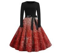 TOFOTL Halloween Costumes Di Regina Malefica Jack Witch Costume Woman Vestito Crudelia Demon Donna E Romani Camicia Medievale Barbie Regina Calze Halloween Donna 63-Vermiglio S