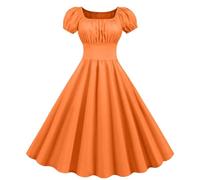 TOFOTL Halloween Vampiro Marrone Tirolese 13 Cosplay Cigno Costume Halloween Domna Antonietta Vestito Dracula Adulto Abito Gotico Donna Lungo Abiti Vestiti Donna Curvy 36-Rosso Scuro S