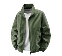 TOFOTL Impermeabile Poncho Giacca Pioggia Uomo Mimetica Scarpe Antipioggia Uomo Copri Speciali E Leggeri Militari Trench Invernale Vestiti Impermeabile Antipioggia Giubbotto 2Verde Militare M