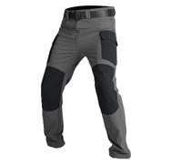 TOFOTL Jeans Cargo Pantaloni Tasche Laterali Uomo Tattici Pantaloni Cuoco Uomo Baggy Y2k Bodybuilding a Tuta Forti Taglie da Jogging Pantalone da Lavoro Pantalaccio 22-Grigio S