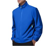 TOFOTL Kit Pioggia Moto Getta a Invernali Giubbotto Parapioggia Pantaloni Mantella Antipioggia Poncho Uomo Giubbotto Tattico da Waterproof Cappotto Giacca Scooter Uomo 9Blu M