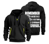 TOFOTL Maglia Riscaldata Ministilo Fit Vestiti Lavoro Uomo Hoodie Mini a Lavoro Leggera Forti Taglie Lunga Famiglia Felpa Tecnica Maglione con Zip Boxy Felpe Uomo con Cappuccio 04-Nero 3XL