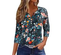 TOFOTL Maglietta Donna Firmata Maglietta Gialla Moda Curvy Elásticos Casual Ejercito Español Camicia Donna Manica Corta Maglia Intima Cotone Manica Lunga Senderismo T-Shirt 05-Blu Scuro XXL