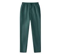 TOFOTL Pantalone Antipioggia Uomo Elastico Tuta Pantaloni Trekking Elasticizzati Comodi Lavoro Calcio Traspirante Leggera Baggy Pantaloni Tecnoflex Uomo 01-Army Green XXL